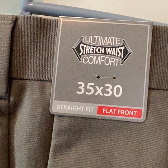 Roundtree & Yorke Men's Charcoal Chinos - Picture 3 of 4